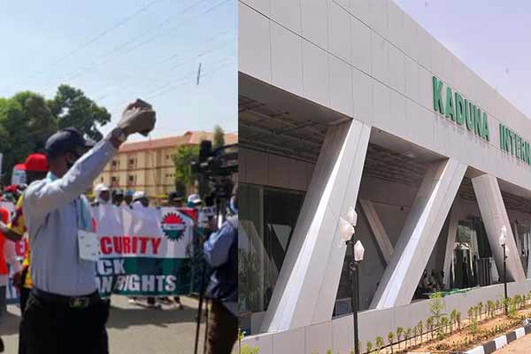 Kaduna Airport Shut Down As NLC Protest Members’ Sack - autojosh