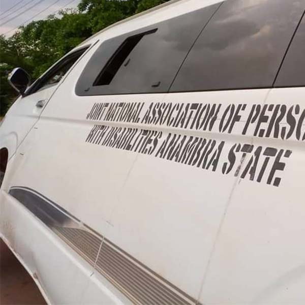 No Lives Lost As Bus Owned By Joint National Association of Persons With Disabilities (JONAPWD) Loses Control In Anambra - autojosh 