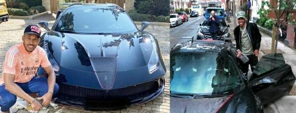 Arsenal S Aubameyang Turns Head With His New 400k Siracusa 4xx A Mansory Tuned Ferrari 488