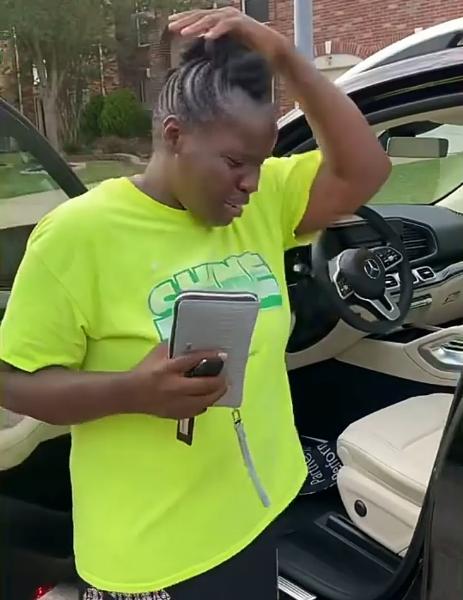 Reactions As Nigerian Lady Gift Her Mum Mercedes GLE SUV, $5k Cash - autojosh 