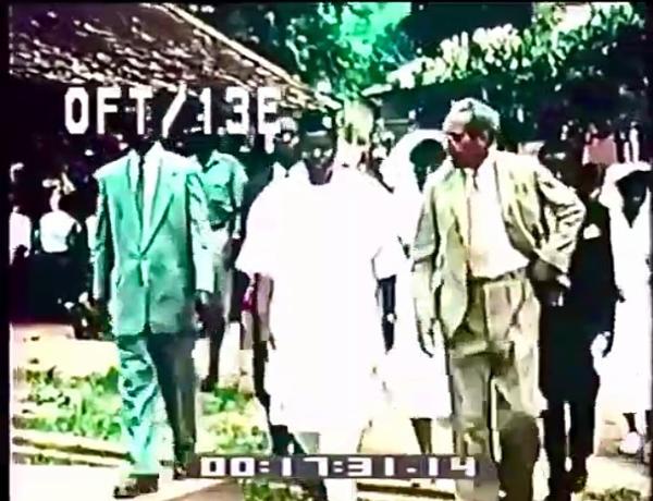 Premier Of Eastern Nigeria Dr Opkara Alighting From His Rolls-Royce During Project Inspection In 1960s - autojosh 