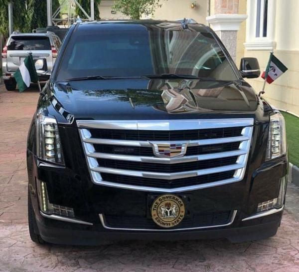Check Out Ebonyi State Governor's Official Car, Bulletproof Cadillac Escalade SUV - autojosh 