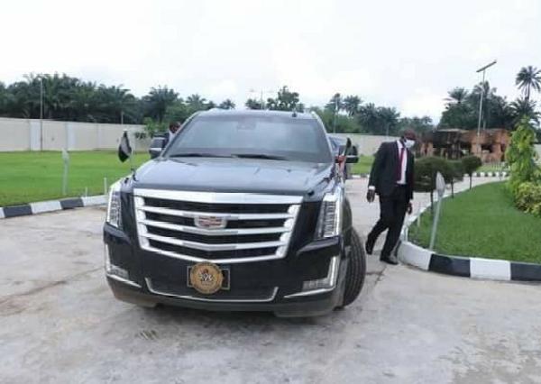 Check Out Ebonyi State Governor's Official Car, Bulletproof Cadillac Escalade SUV - autojosh 