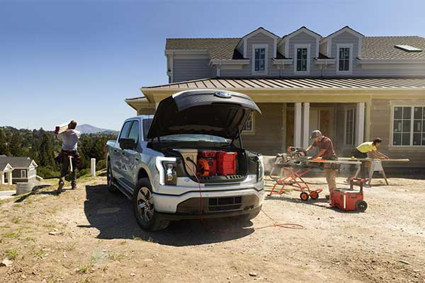 Ford Unveils Its All Electric F-150 Lightning Pickup Truck Which Is Fast And Powerful