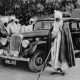 Emir of Kano Abdullahi Bayero Posing With His Morris 8 Gift In 1935 - autojosh