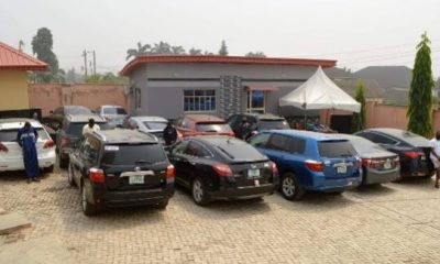 Amid Yahoo Boys Protest In Osun, See Number Of Cars Seized By EFCC Since January And Brands - autojosh