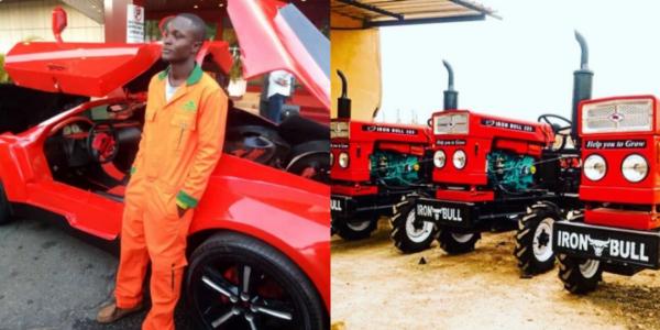 Nigerian Supercar Maker, Jerry Mallo, Showcases Market-ready Tractors - autojosh