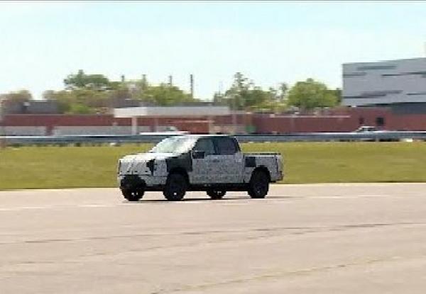 President Joe Biden Takes New Electric Ford F-150 Lightning For A Test Drive, Says This Sucker's Quick - autojosh 