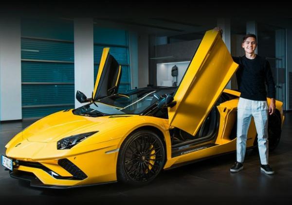 Paulo Dybala Buys $500k Lamborghini Aventador S Roadster To Celebrate 100th Goal As Juventus Striker - autojosh 