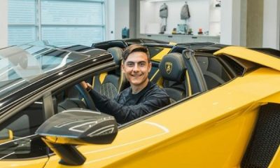 Paulo Dybala Buys $500k Lamborghini Aventador S Roadster To Celebrate 100th Goal As Juventus Striker - autojosh