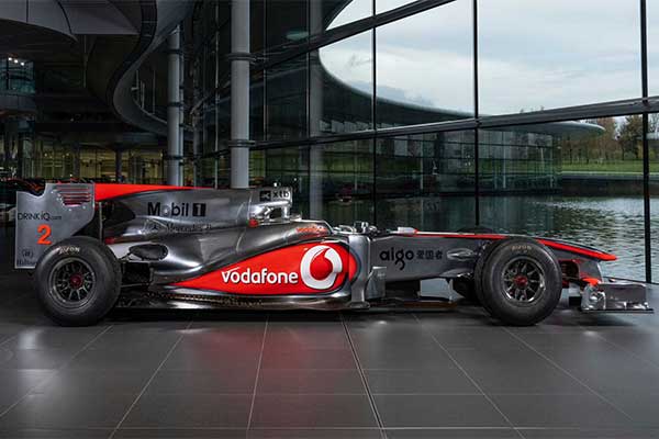 Lewis Hamilton's Mclaren-Mercedes F1 Car Used At The 2010 Turkish Grand Prix Is Up For Auction