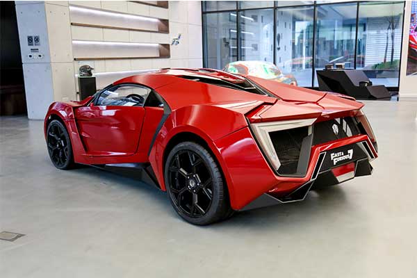 Fast And Furious 7's Lykan Hypersport Stunt Car Up For Auction