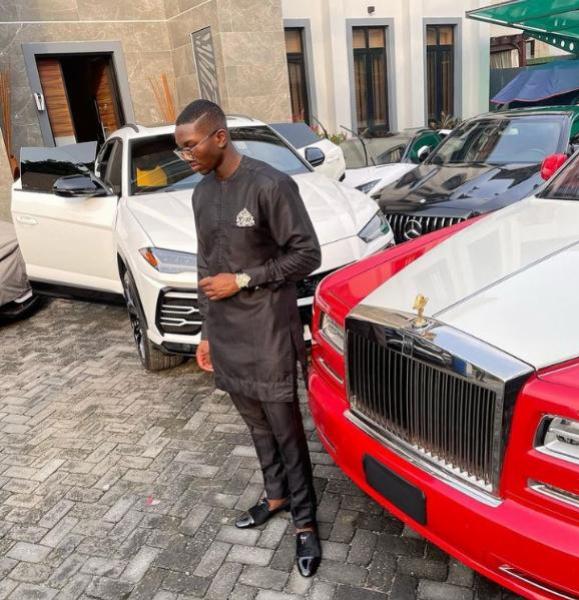 Billionaire Son Ibukun Okeowo Shows Off Dozens Of Cars In Dad's Collection, Including Rolls-Royces, Bentleys - autojosh 