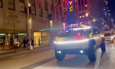 Tesla Cybertruck Prototype Turns Head In New York City - autojosh