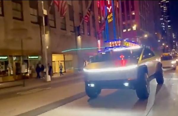 Tesla Cybertruck Prototype Turns Head In New York City - autojosh