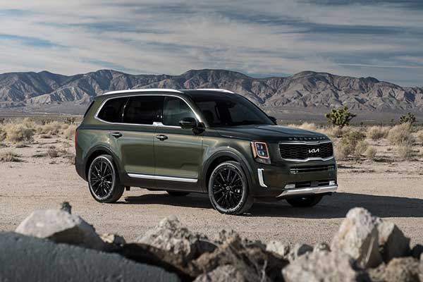 Kia Refreshes Its Best Selling Telluride SUV For 2022 With A New Logo And Updated Equipment 