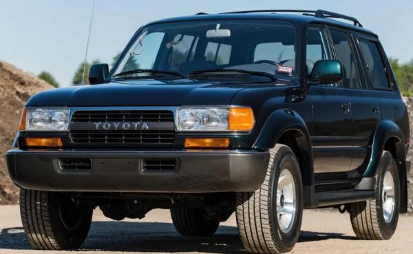 Mint 27-Year-Old Toyota Land Cruiser SUV Sells For $136,000, Price Of New Mercedes G-Class - autojosh