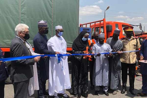 Japan Donates 9 Rescue Vehicles With Rescue Equipment, 4 Mobile Water Purifier Systems To Nigeria (PHOTOS)