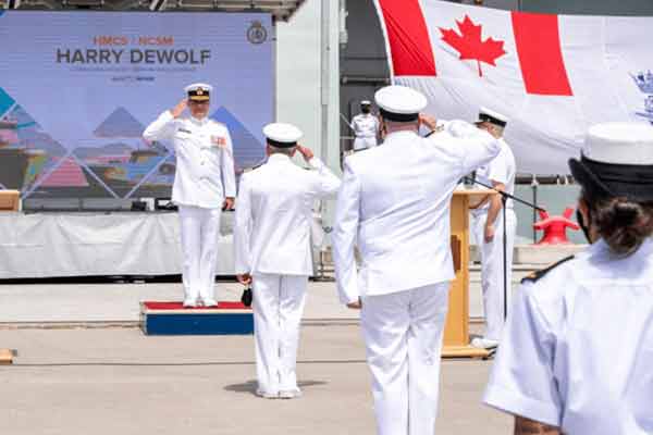 Royal Canadian Navy Commissions New Arctic Patrol Ship (PHOTOS)