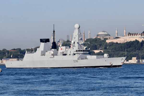 Russia Fires Warning Shots At British Warship To Chase It Out Of Its Waters - autojosh 