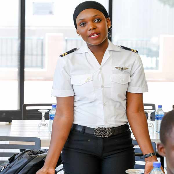 This is Caverton’s First Female Helicopter Pilot From Katsina State (PHOTOS)