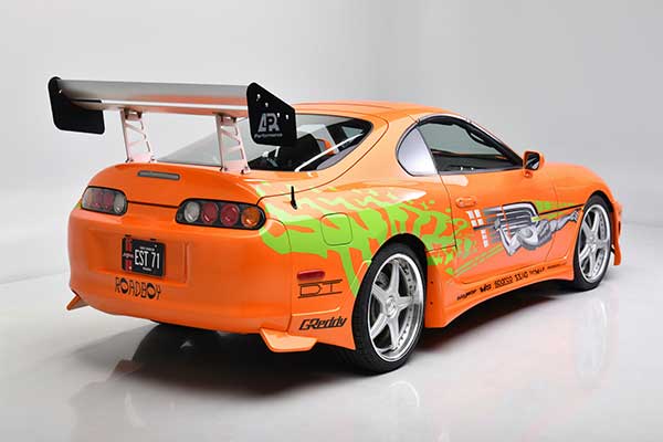 Late Paul Walker's 1994 Toyota Supra Already Auctioned For A Staggering ₦220m