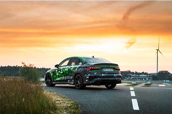 The 2022 Audi RS3 Comes With A 395HP Inline Turbo 5 Cylinder Engine And An Amazing Drift Mode