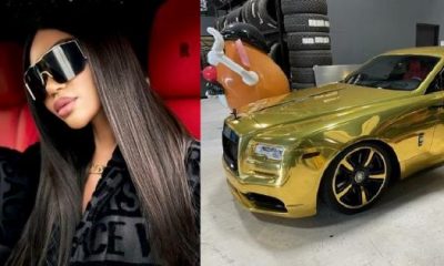 Singer Dencia Shades Davido And Burna Boy, Flaunts Her Third And Latest $500k Rolls-Royce Wraith - autojosh