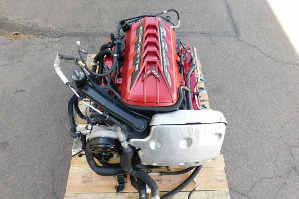 Engine, Other Parts Salvage From A Crashed 2020 Chevrolet C8 Corvette Are Up For Sale - autojosh 