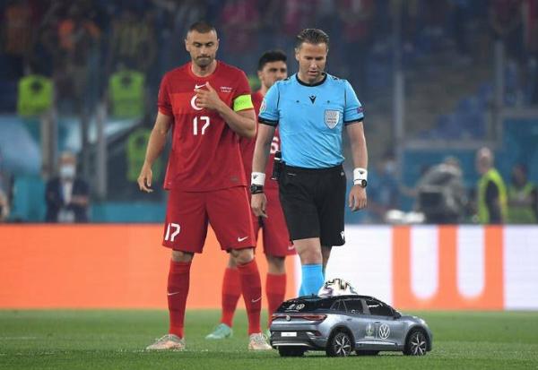 Euro 2020 Begins In Style After Matchball Was Delivered By VW Remote Controlled Car - autojosh 