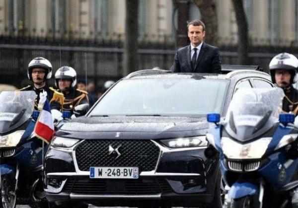 Moment French President Macron Got Slapped After Exiting His Car To Greet Crowd - autojosh 