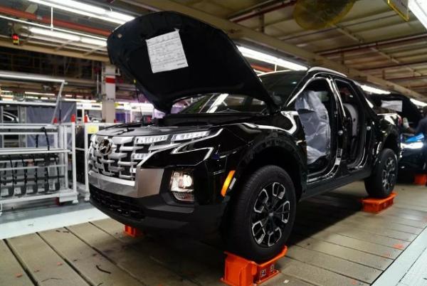 Hyundai Begins Production Of 2022 Santa Cruz Compact Pickup Truck In Alabama - autojosh