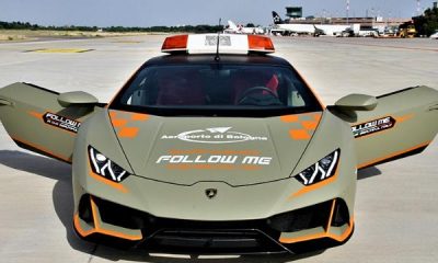 Again, Lamborghini Delivers ₦200m Huracan Evo That Every Aircrafts Must Follow At Italy's Airport - autojosh