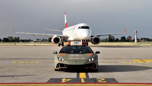 Again, Lamborghini Delivers ₦200m Huracan Evo That Every Aircrafts Must Follow At Italy's Airport - autojosh 