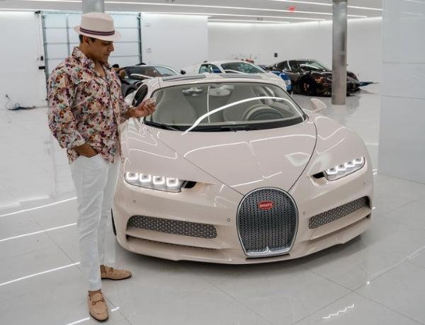 Manny Khoshbin Shows Off His $1M Chiron Wristwatch That Matches His $4M Bugatti Chiron - autojosh 