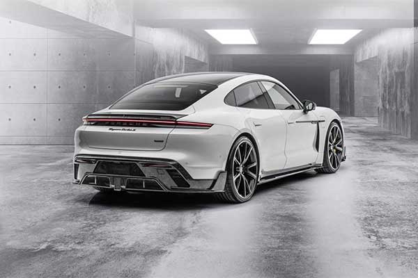 Mansory Slaps Its Kit On A Porsche Taycan And It Looks Mean (Photos ...