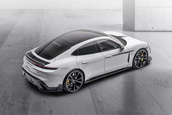 Mansory Slaps Its Kit On A Porsche Taycan And It Looks Mean