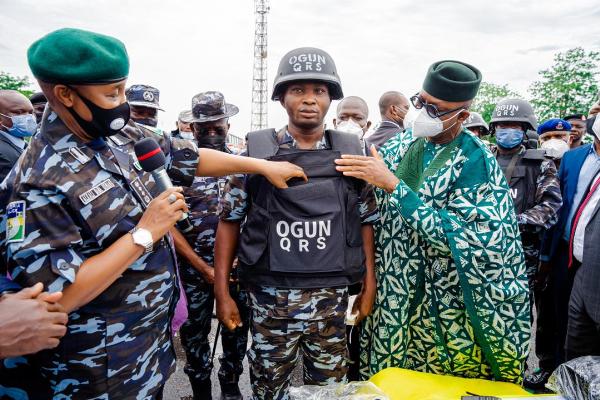 Gov Abiodun Hands Over 55 Vehicles, Bulletproof Vests, Helmets To IGP To Secure Ogun - autojosh 