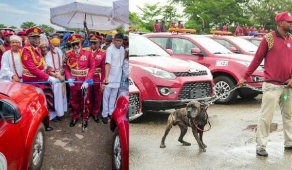 Ondo Governor Akeredolu Commissions 20 Patrol Vehicles To Boost Amotekun Operations - autojosh