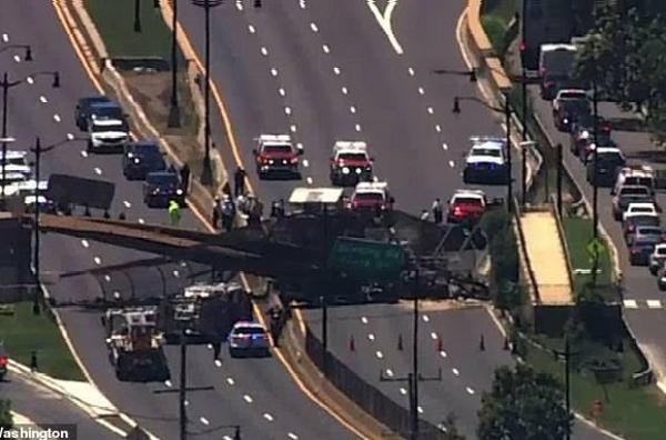 Pedestrian Bridge Collapses Onto Washington DC Highway, Injuring Several People - autojosh