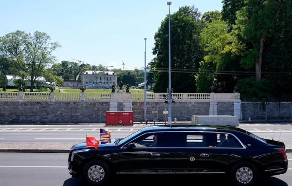 Biden's Cadillac 'Beasts' And Putin's Aurus 'Bunker' Turns Head As The Two Leaders Meet For The First Time - autojosh 