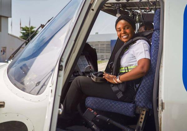 Meet Katsina State-born Caverton Helicopters’ First Female Pilot, Ruqayya Suleiman - autojosh 
