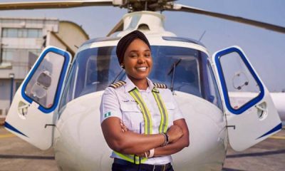Meet Katsina State-born Caverton Helicopters’ First Female Pilot, Ruqayya Suleiman - autojosh