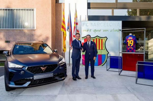Seat Cupra Formentor SUV, Barcelona FC Official Car, Check Out Messi’s, Stegen's New Ride - autojosh