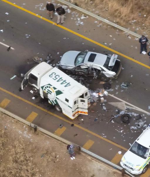 Ten Cash-In-Transit Robbers Arrested In South Africa, 4 Vehicles, Cash, Ammunitions Recovered - autojosh 