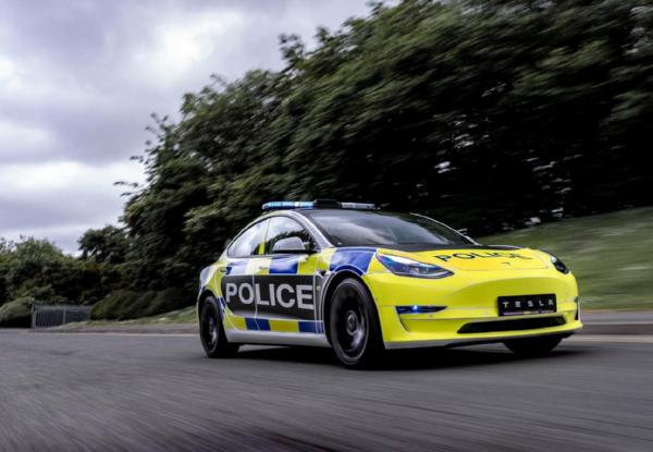 UK Trials Electric Tesla Model 3 Police Car Ahead Of Sales Ban On New Petrol/Diesel Motors From 2030 - autojosh