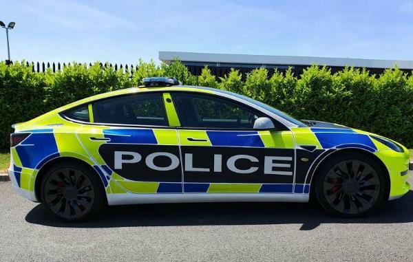 UK Trials Electric Tesla Model 3 Police Car Ahead Of Sales Ban On New Petrol/Diesel Motors From 2030 - autojosh 
