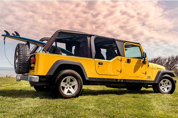 Check Out This Custom 2006 Jeep Wrangler TJ Limousine With 3rd Row Seating 