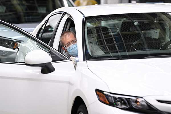 Toyota Kentucky Plant Rolls Out its 10 Millionth Camry In America 