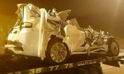 Several Brand New 2022 Toyota Land Cruiser 300 Smashed During Car-carrier Rollover In Oman - autojosh